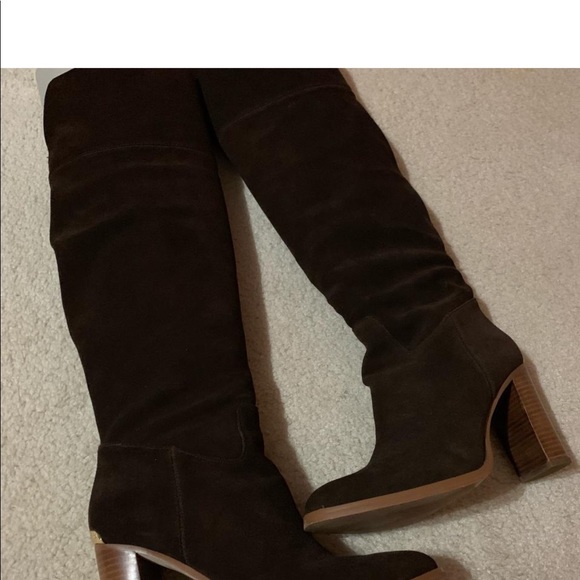 Michael Kors Regina  Suede Boot/over the knee - Picture 5 of 5